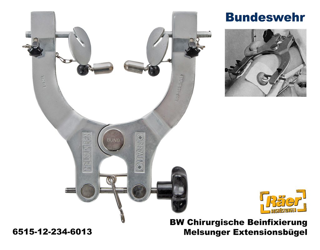 BW Chirurg. Beinfixierung, Braun, Melsungen    A/B