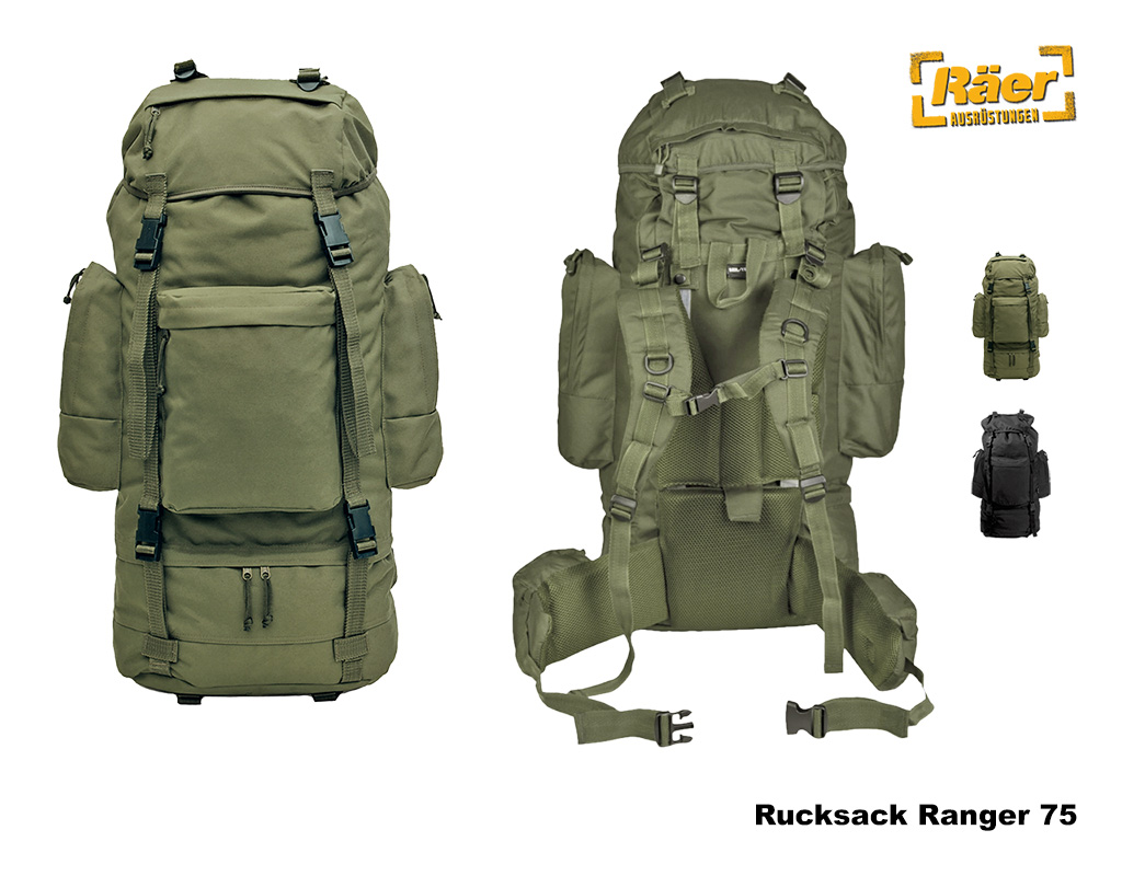 BW Ranger-75 Rucksack, Mil-Tec    A