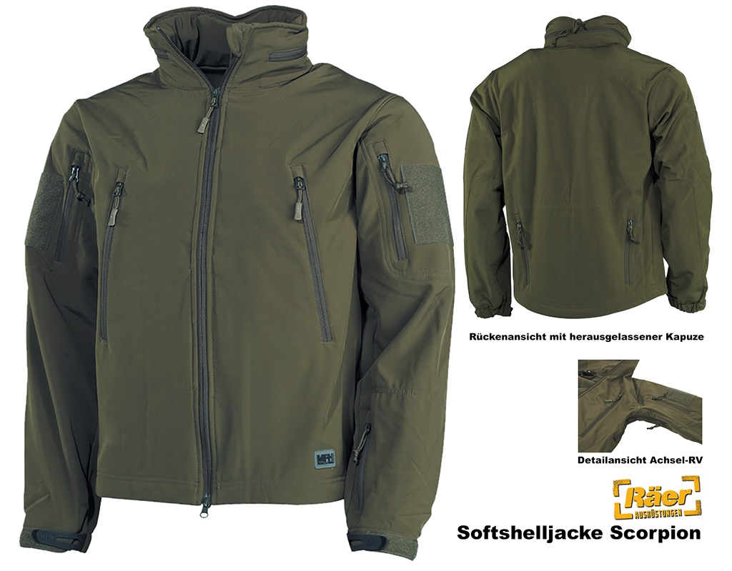 Softshelljacke Scorpion    A