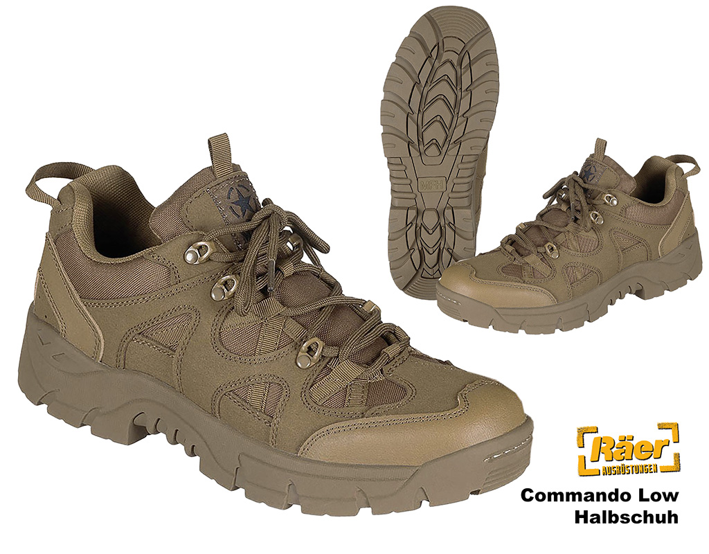 Halbschuhe Commando Low, MFH    A