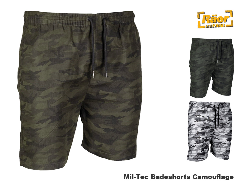 Mil-Tec Badeshorts camouflage    A