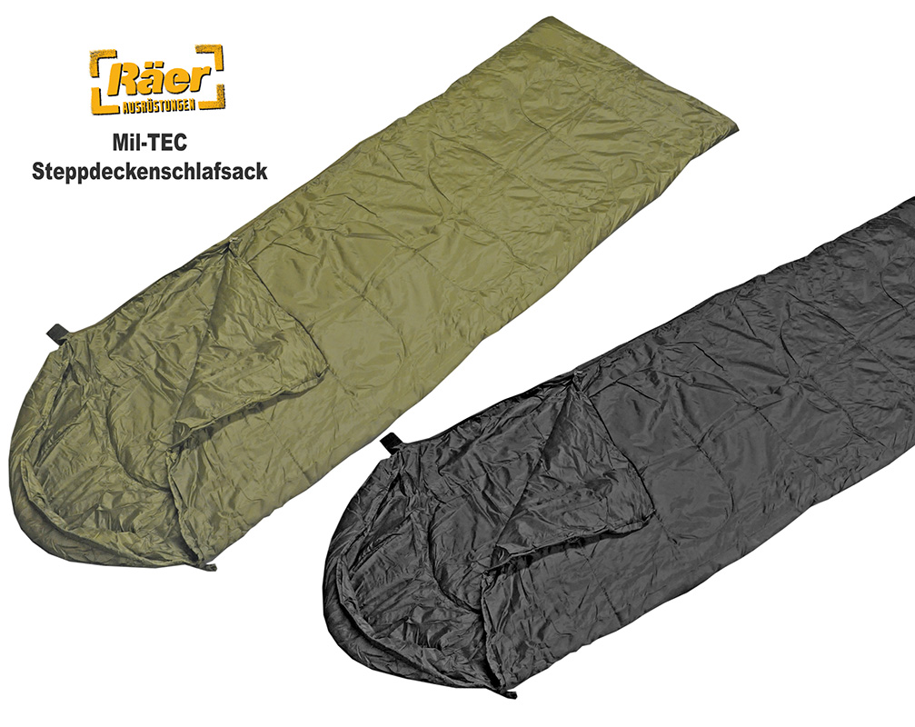 Mil-Tec Steppdeckenschlafsack Traveller   A