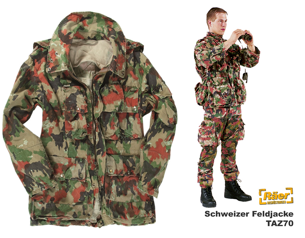 Schweizer Feldjacke TAZ70    B