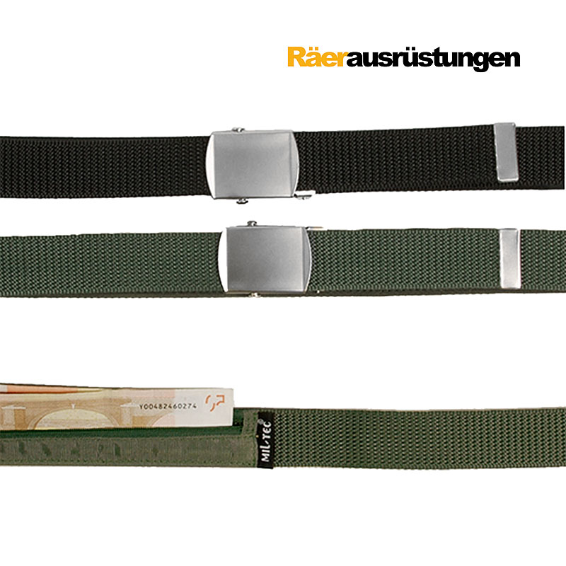 US Geldgürtel, Webbing, 30mm, 110 cm    A