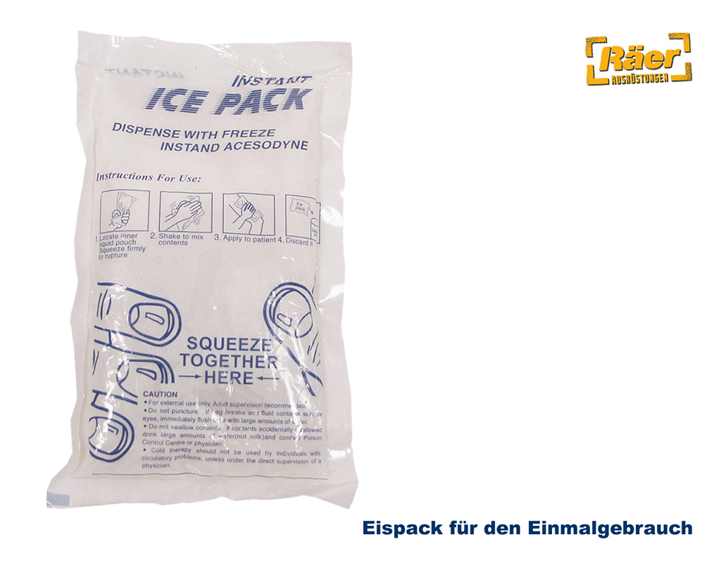 Eispack für den Einmalgebrauch, 100 g    A