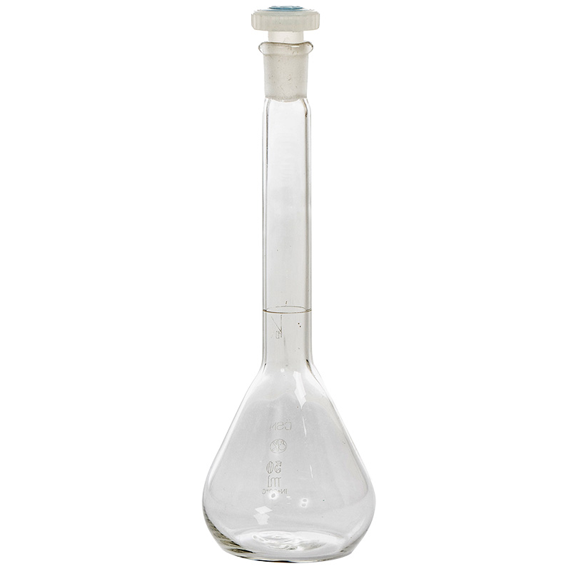 Tschechisches Reagenzglas Stehkolben    A