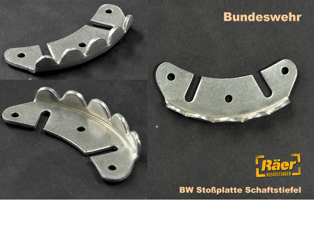 BW Stoßplatte Schaftstiefel    A/B