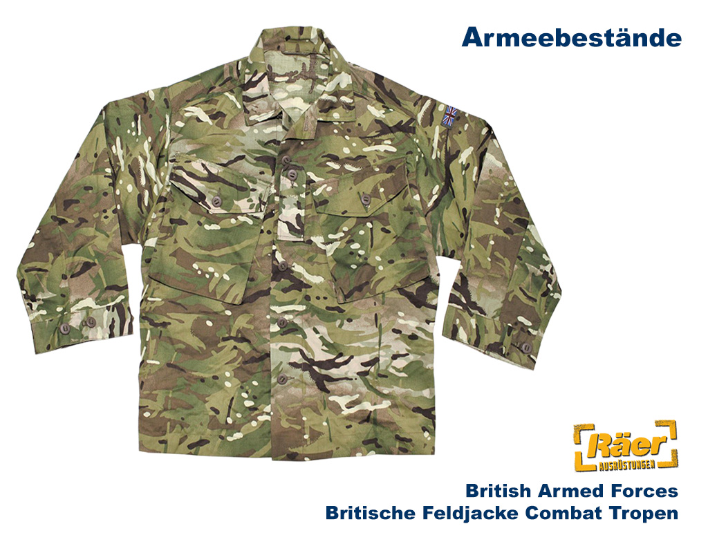 Britische Feldjacke Combat Tropen, MTP... B