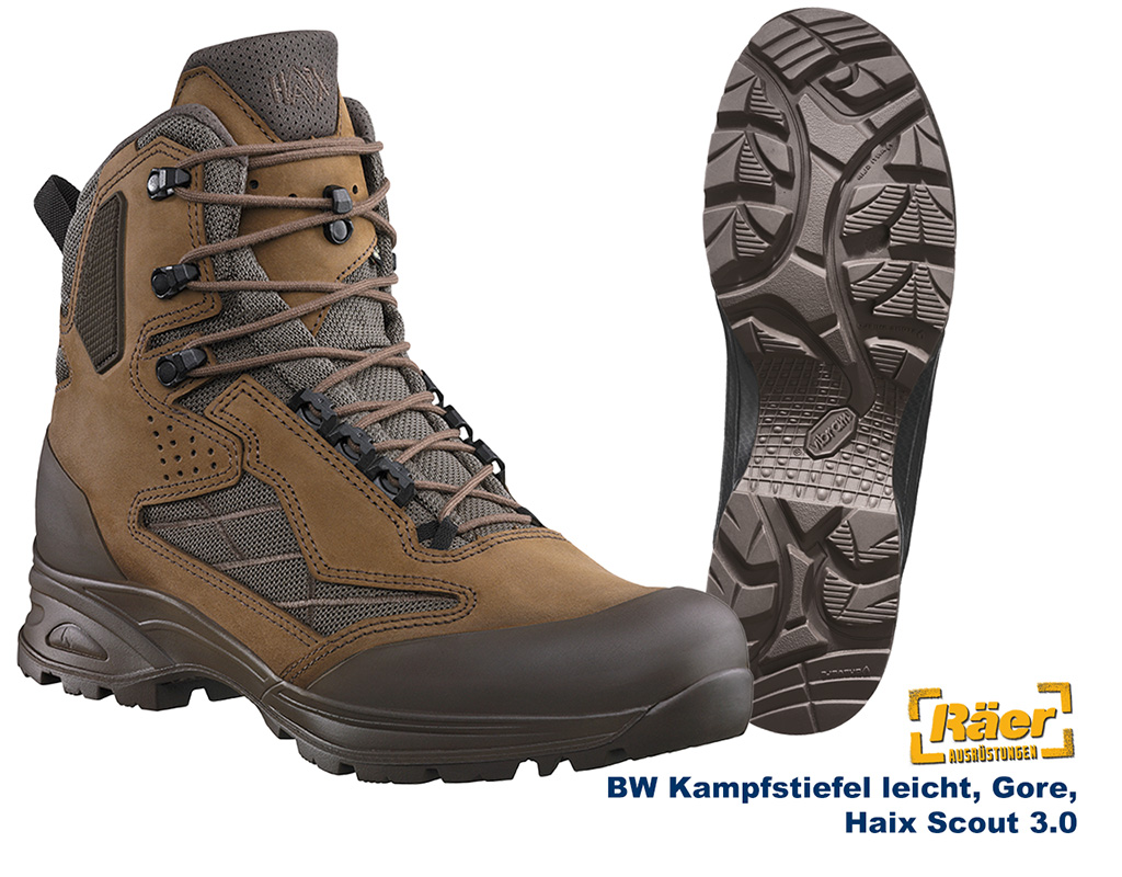 BW Kampfstiefel leicht, Gore, Haix Scout 3.0 br A