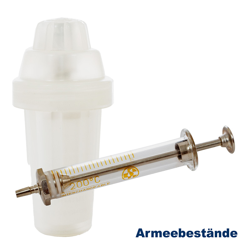 Tschechische Glasspritze  2ml    A
