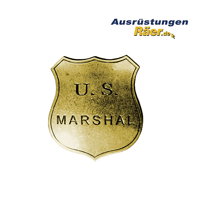 US Abzeichen Marshal Badge     A