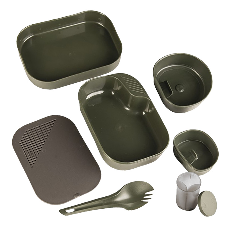Schwedisches Essgeschirr Wildo Camp-A-Box,7-tlg A