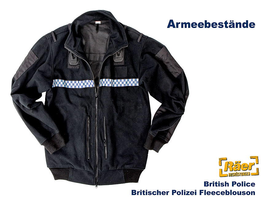 Britischer Polizei Fleeceblouson    B