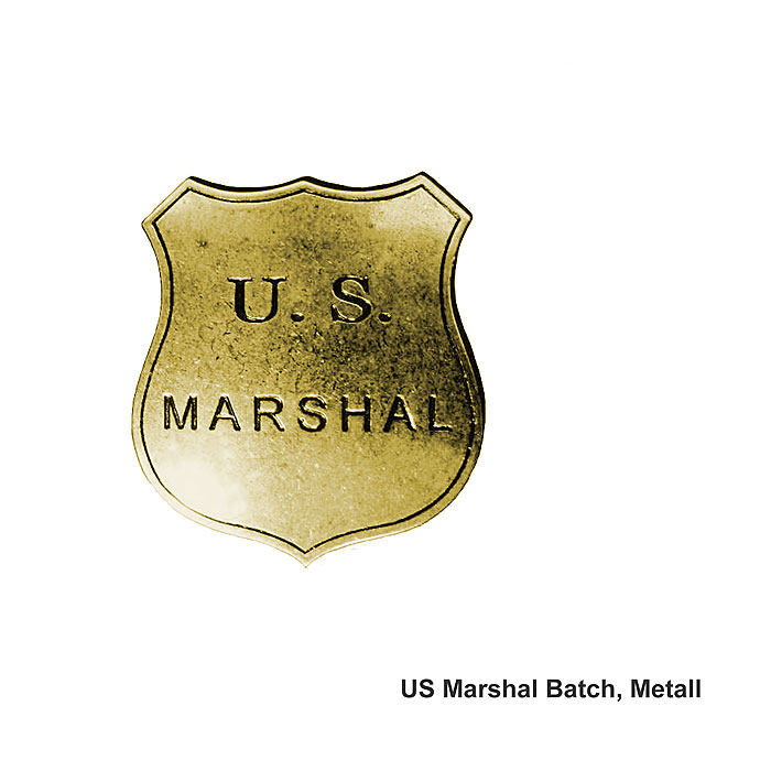 US Abzeichen Marshal Badge     A