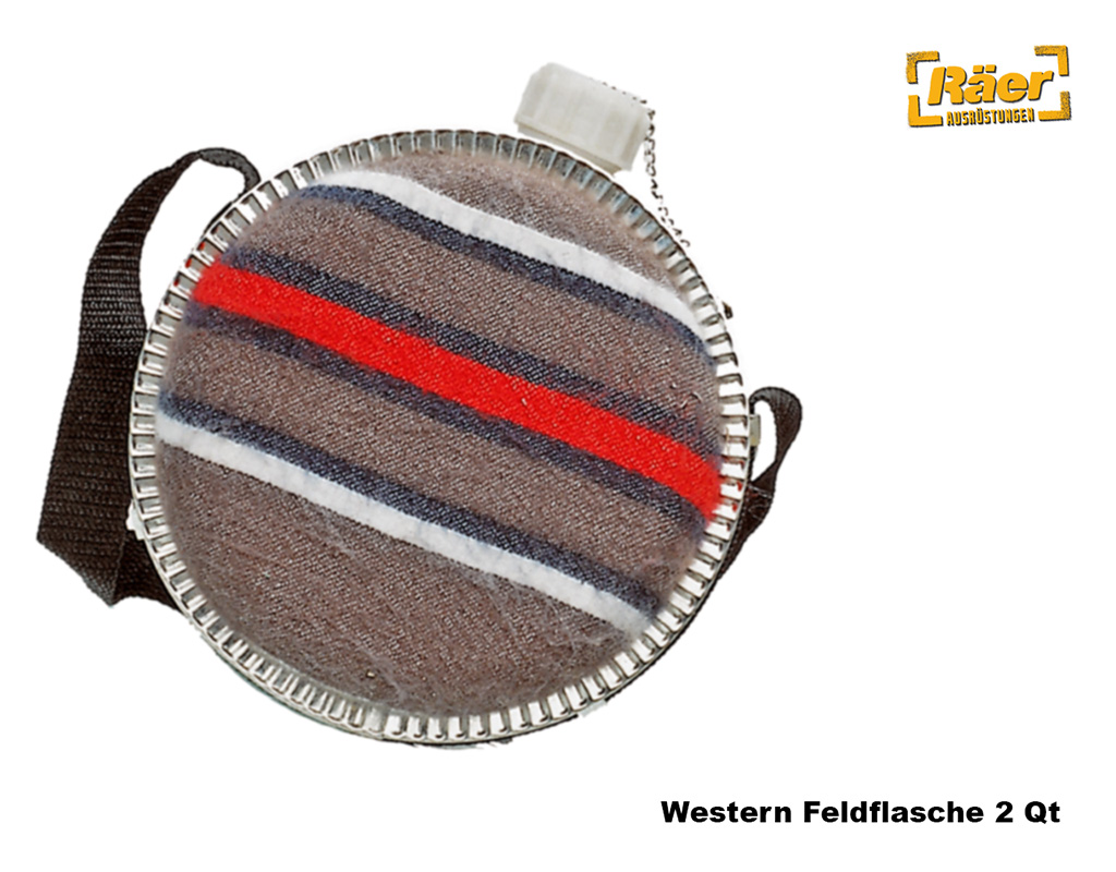 Western Feldflasche 2 Quart, 1900 ml    A