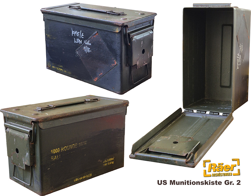 US Munitionskiste Größe 2 M2A1.50 British Army B/C
