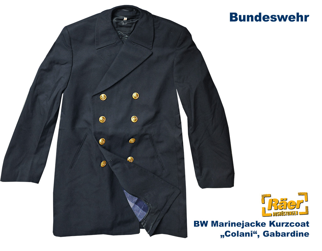 BW Marinejacke Kurzcoat Colani, Gabardine... B