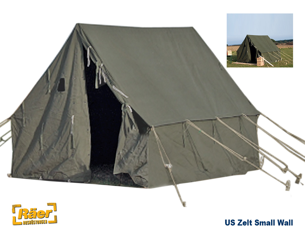 US Armeezelt Small Wall, 2,7 x 2,7 m    A