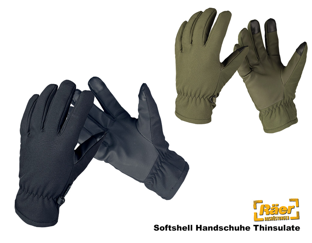 Mil-Tec Softshell Handschuhe Thinsulate    A