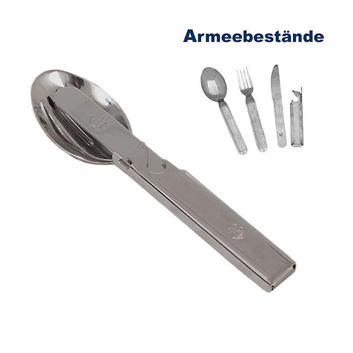 Ungarisches Feldessbesteck, 4-teilig    A