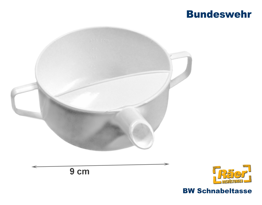 BW Schnabeltasse, Kunststoff    A