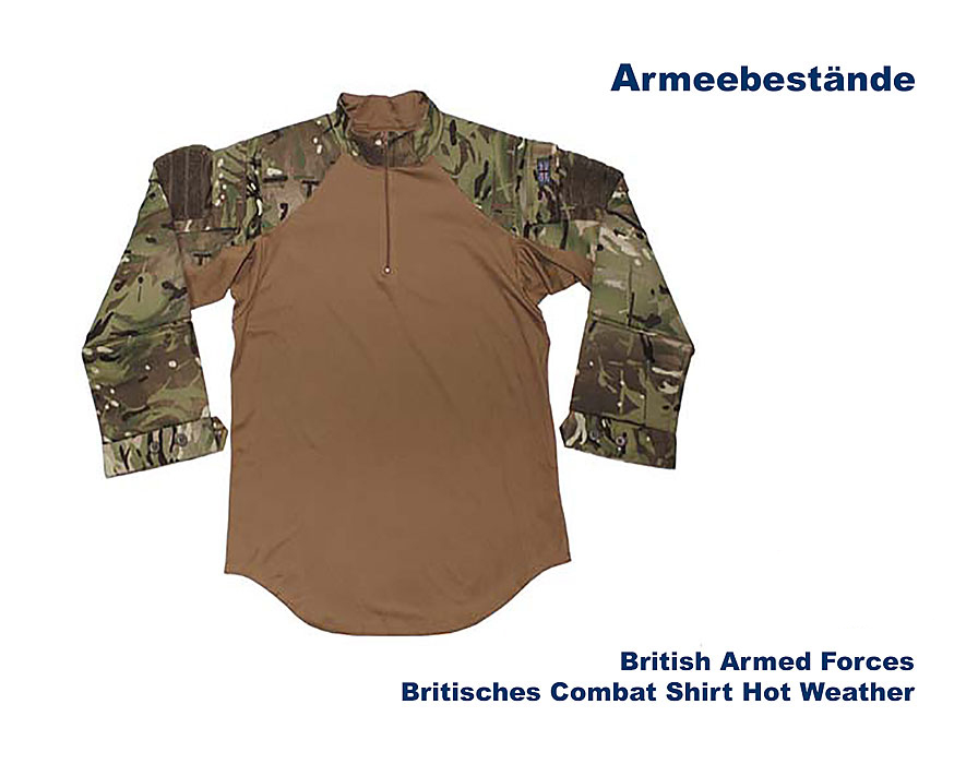 Britisches Combat Shirt Hot Weather... A/B