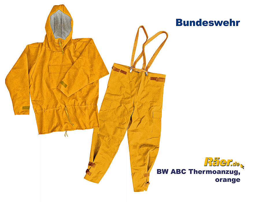 BW Thermoanzug (Overgarment), orange   A/B