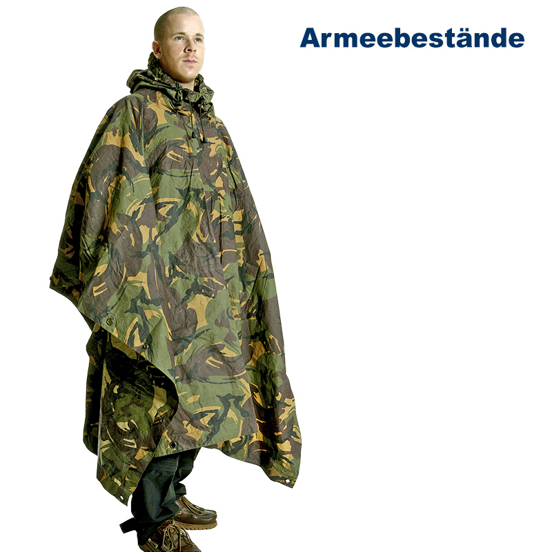 Holländischer Regenponcho, tarn    B