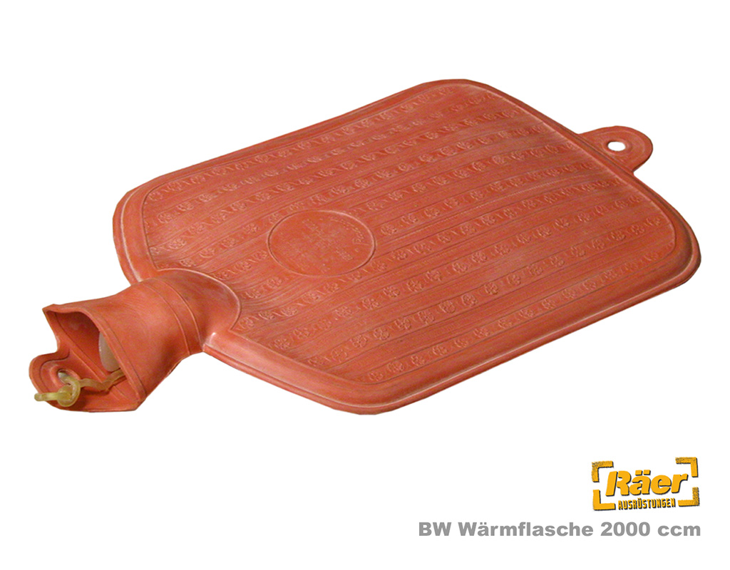 BW Wärmflasche 2000ml, Gummi    A/B