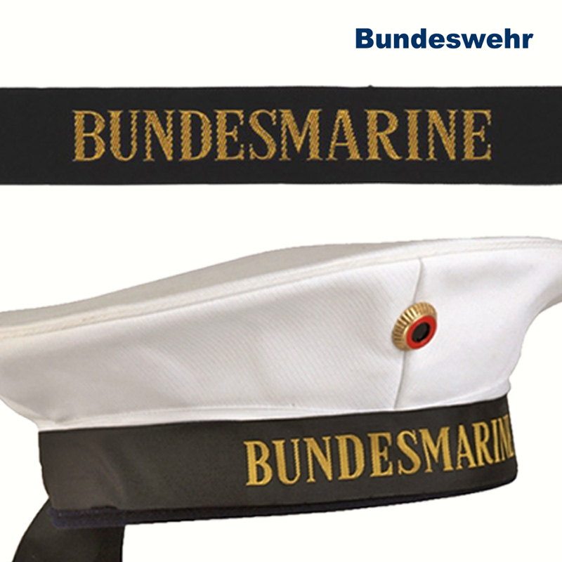 BW Mützenband Bundesmarine    A/B