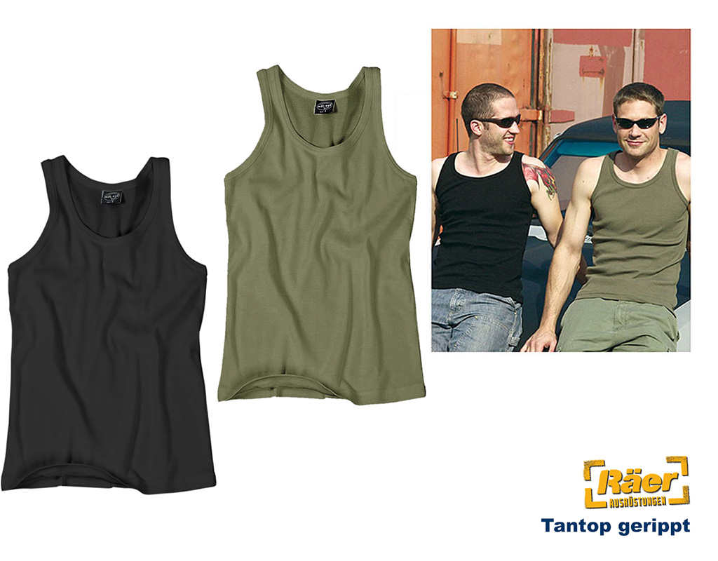 Tanktop; gerippt   A