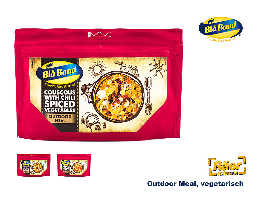 Schwedisches Outdoor Meal, vegetarisch, Bla Band A