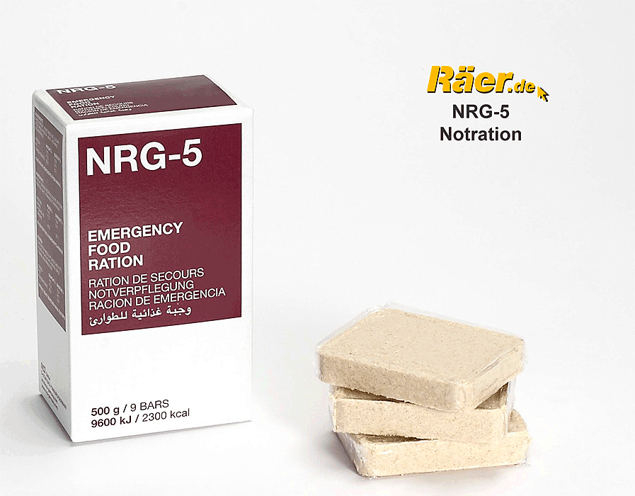 Notration NRG-5 Compact Ration A, grau, 000