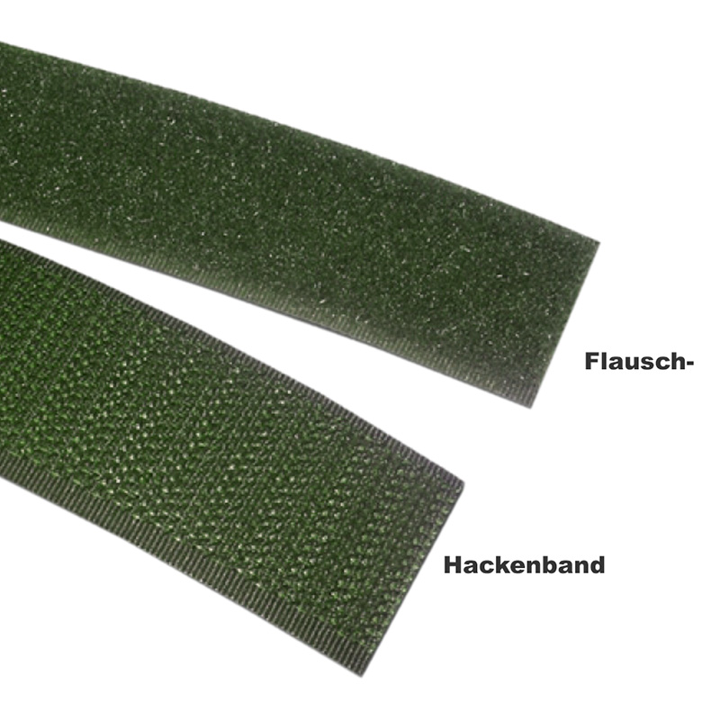 Klettband Flauschband  25mm, per Meter    A