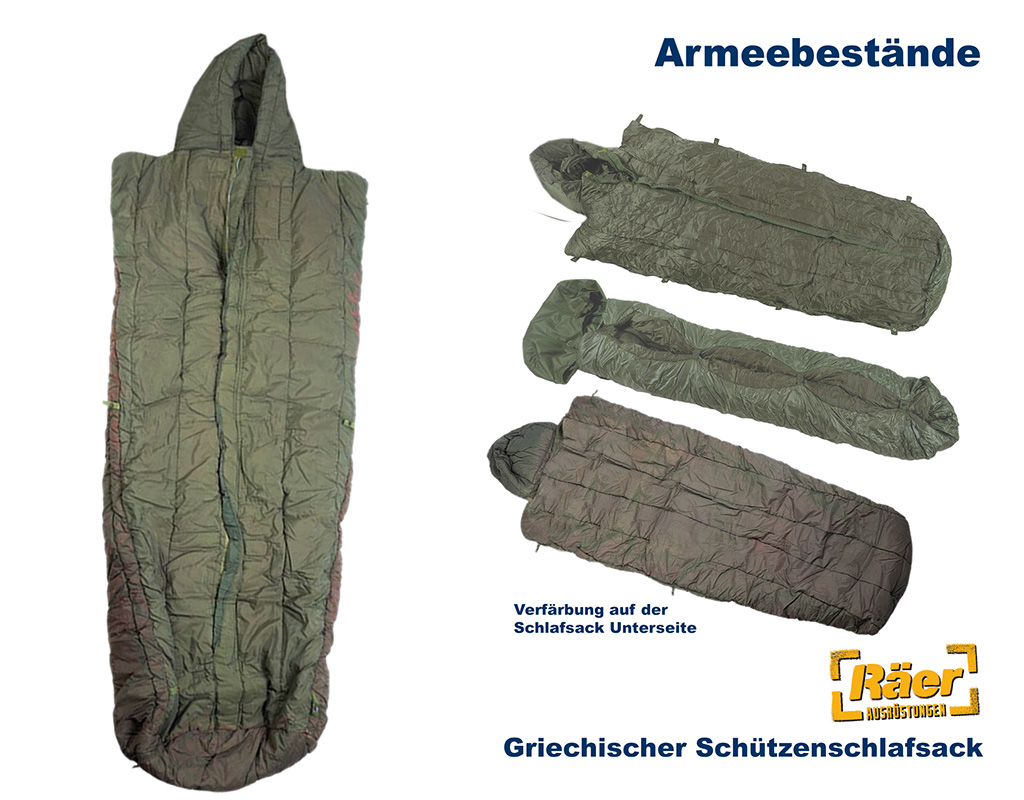 Griechischer Schützenschlafsack, oliv... B