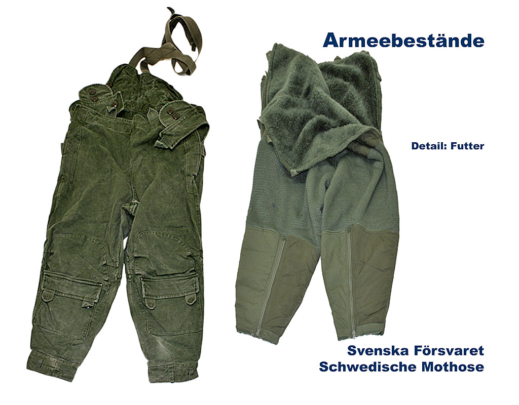 Schwedische Motorradhose    B