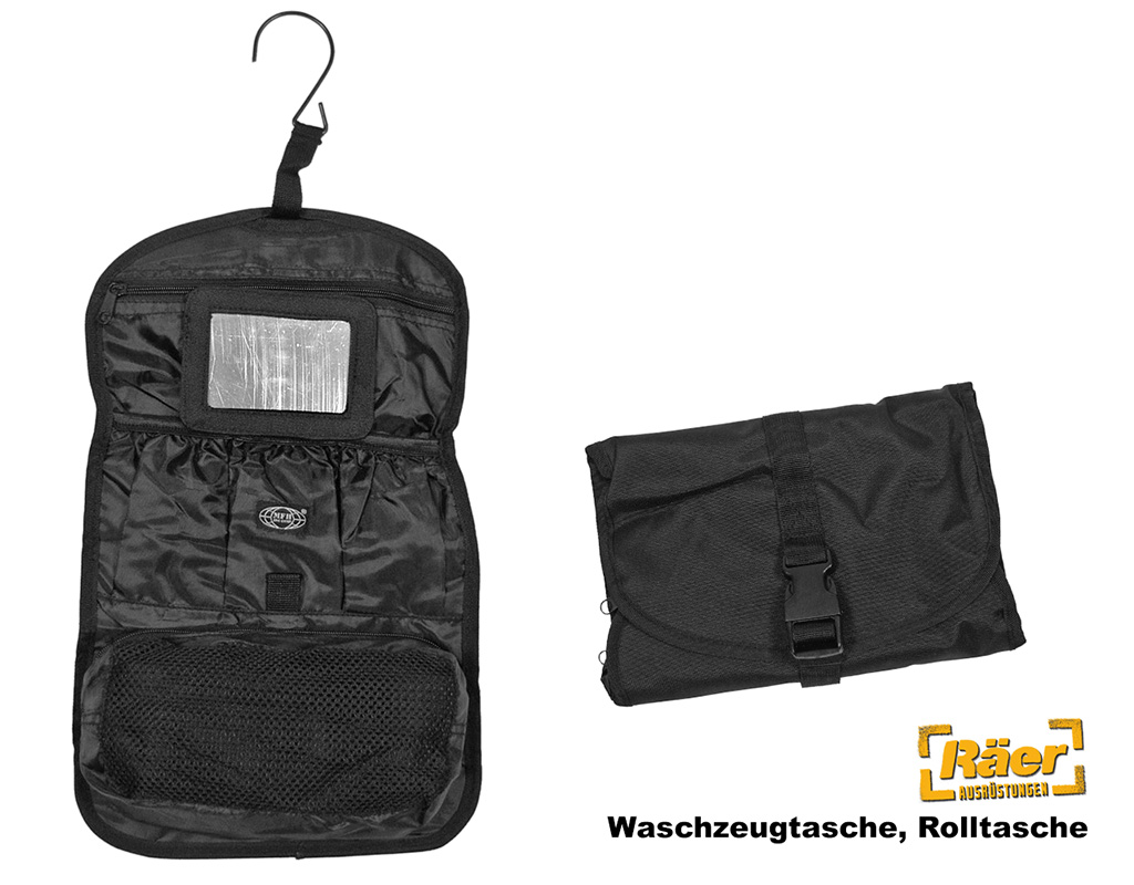 Waschzeugtasche - Waschzeugrolltasche    A