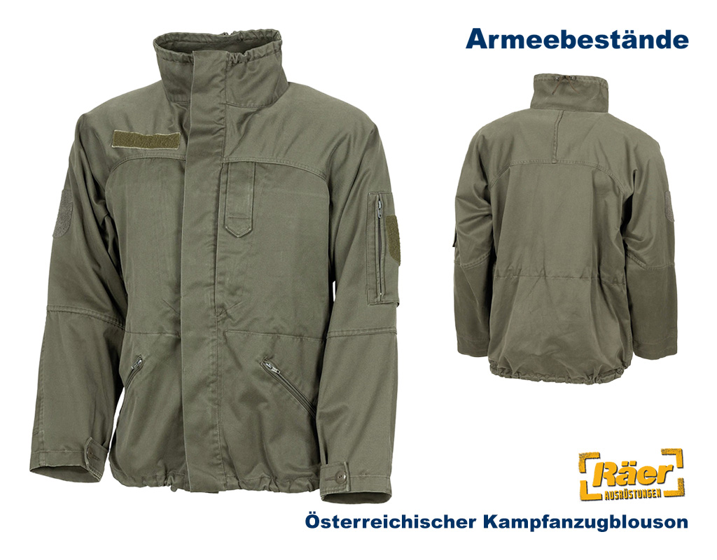 Österreichischer Kampfanzugblouson    B