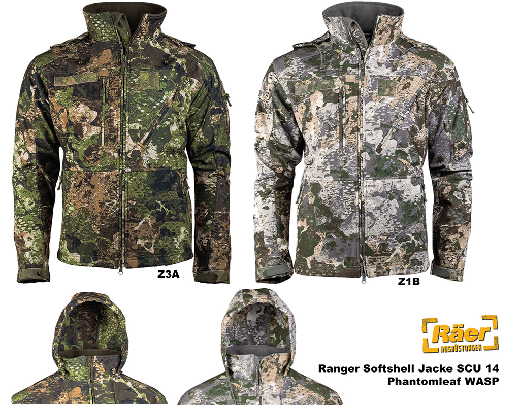 Ranger Softshell Jacke SCU 14, WASP    A