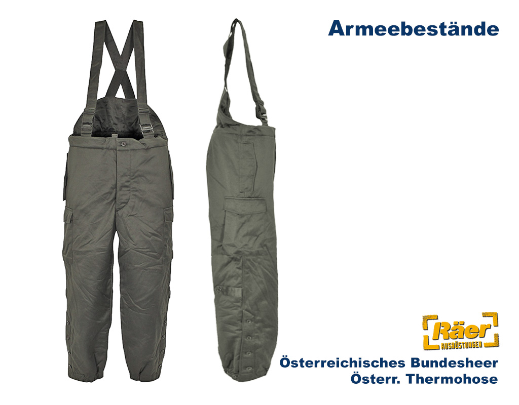 Österreichische Thermohose, Träger    B/C