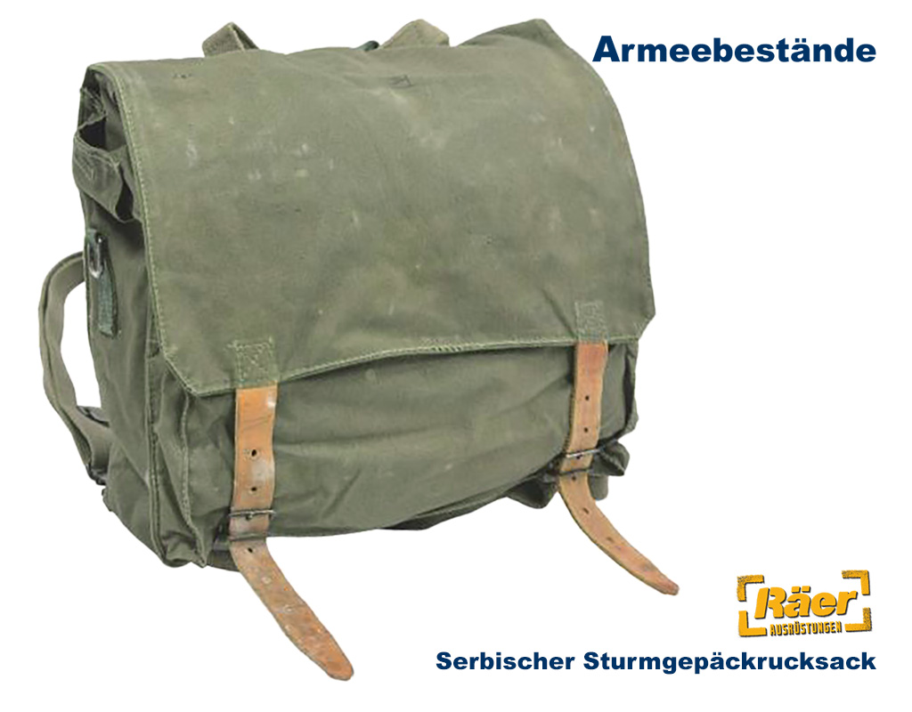 Serbischer Sturmgepäckrucksack klein    B