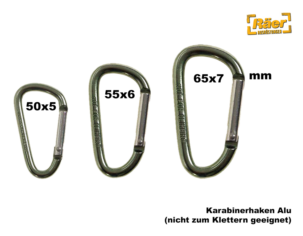 Karabinerhaken, Alu... A