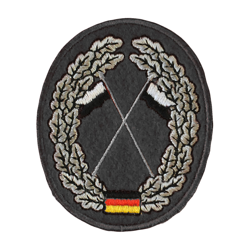 Artikelbild 1 des Artikel: BW Barettabzeichen, Textil, Maschinen gestickt A BW Barettabzeichen, Textil, Maschinen gestickt A