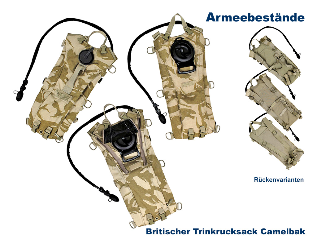Britischer Trinkrucksack Camelbak    A/B