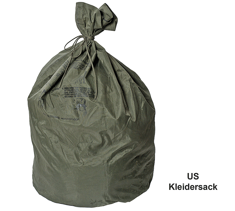 US Kleidersack ("Gummisack")    B/C