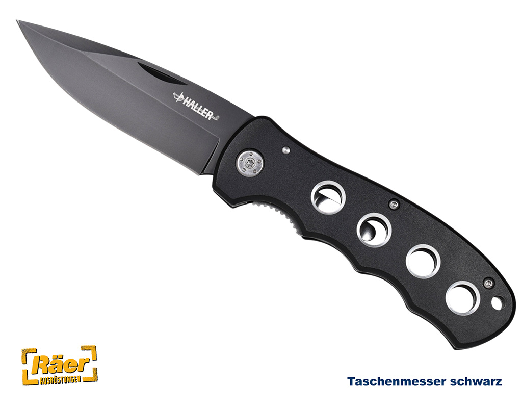 Taschenmesser 83672, schwarz    A