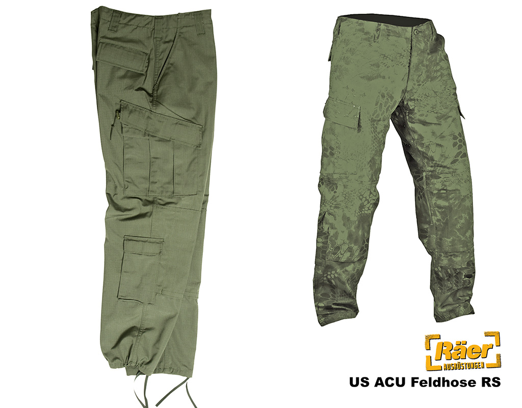 US Feldhose ACU Cotton R/S   A