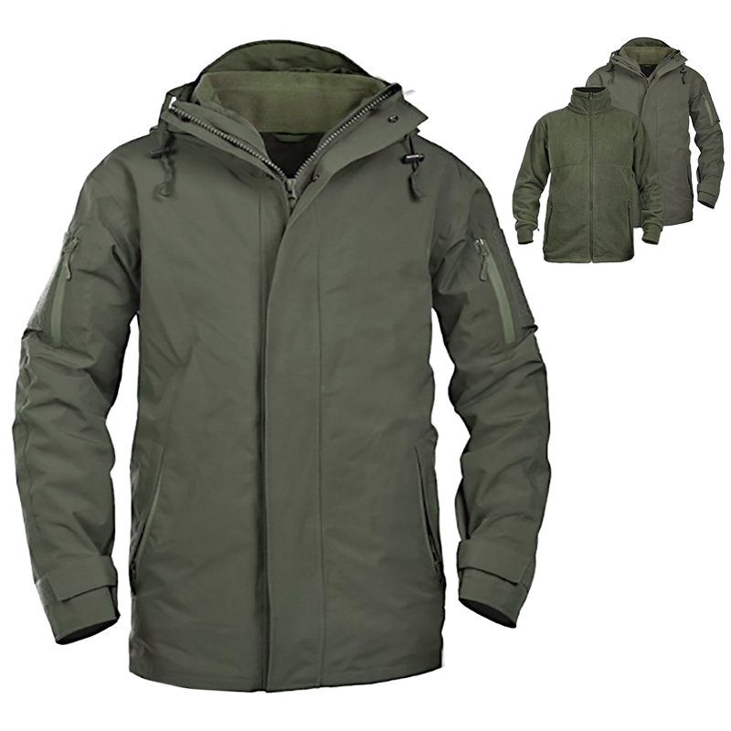 Ranger Nässeschutzjacke m.Fleecejacke Gen.II ol. A