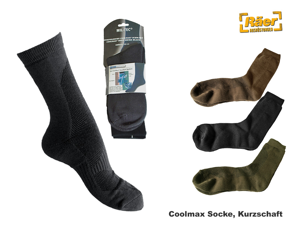 Mil-Tec Coolmax Socken kurz    A