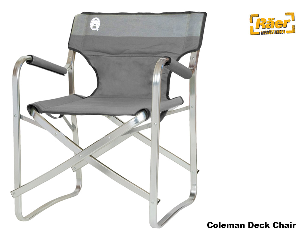Coleman Faltstuhl Deck Chair    A